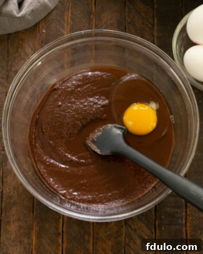 Fudgy Brownies Step 4.