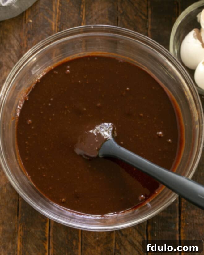 Fudgy Brownies Step 5.