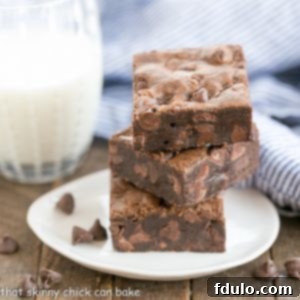 Fudgy Cocoa Brownies
