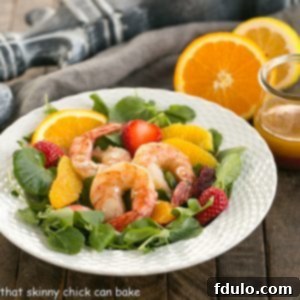 Shrimp & Orange Salad Recipe with Citrus Vinaigrette