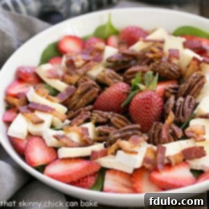 Strawberry Bacon Brie Salad Recipe