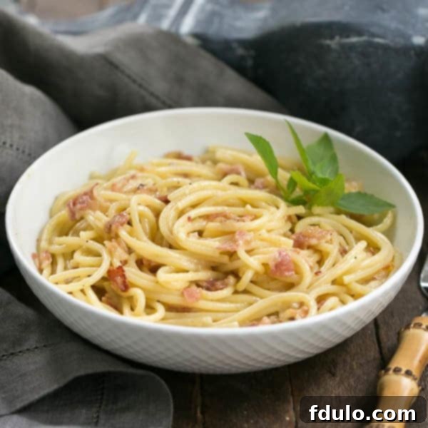 Classic Roman Carbonara 3 Spaghetti Carbonara
