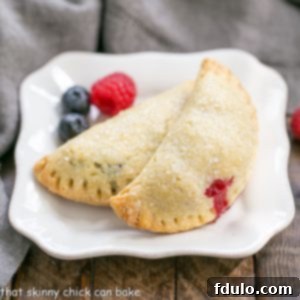 Country Berry Hand Pies 2 Rustic Berry Turnovers Recipe