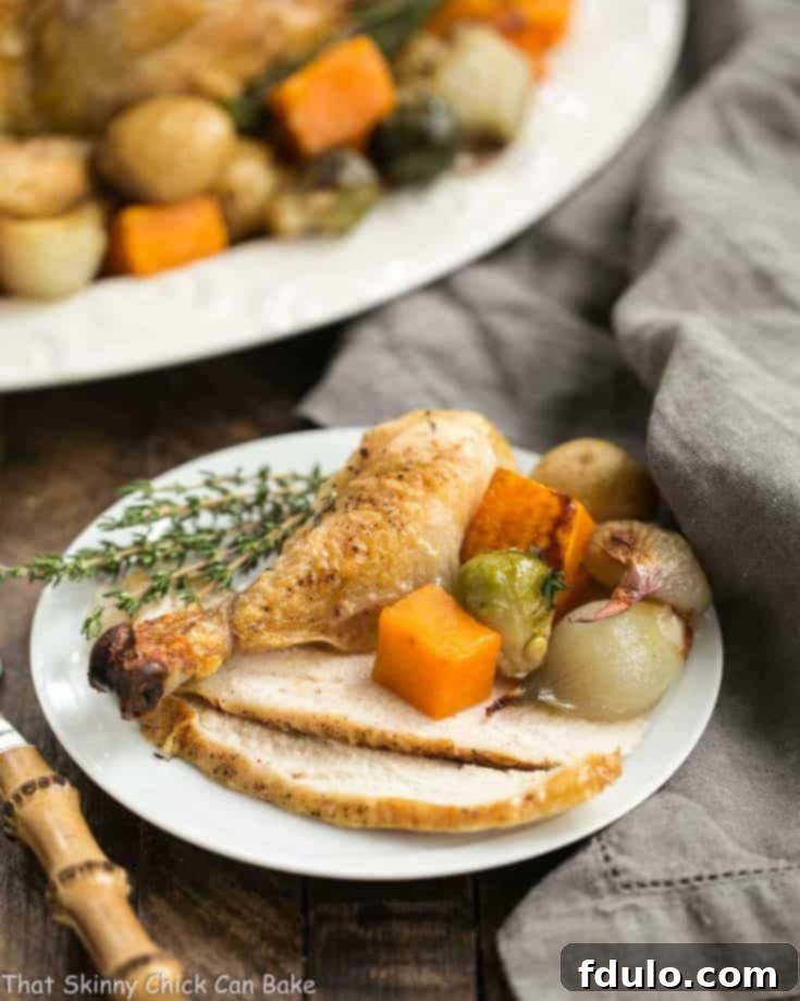 Sheet Pan Chicken with Roasted Fall Vegetables | One pan; one delicious meal!