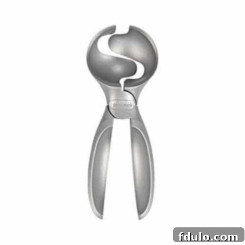 A sturdy, ergonomic ice cream scoop designed for perfect scoops