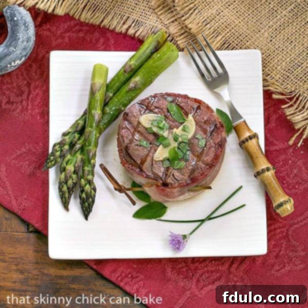 Beef Tenderloin Filets with Garlic Butter and Herbs