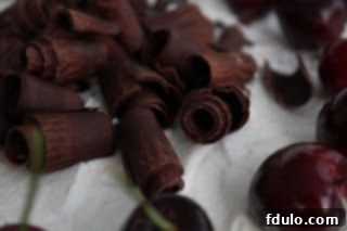 Ingredients for Black Forest Cherry Cake arranged on a table
