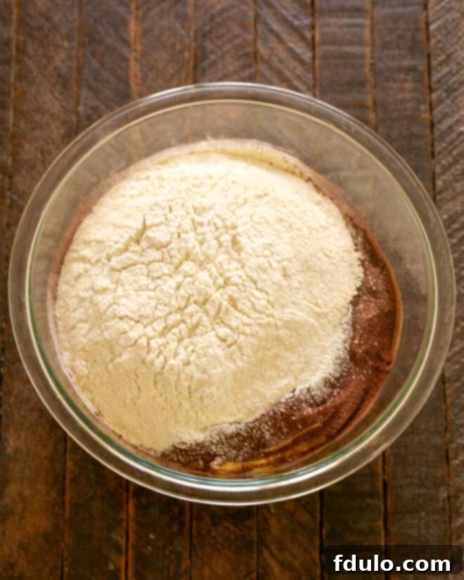 Decadent Four-Chocolate Cookies 4 Chocolate cookies step 2.