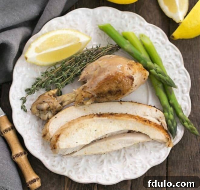 Instant Pot Rotisserie Chicken - Moist, tender, fl