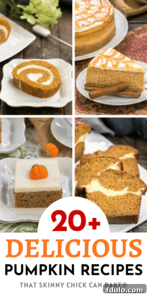 A collage featuring four delicious pumpkin recipes: pumpkin pie, pumpkin bread, pumpkin cheesecake, and pumpkin bars. Text overlay reads 'Best Pumpkin Recipes'.