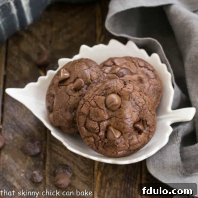 Death By Chocolate Cookies featured image.