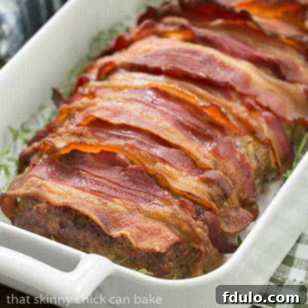 Meatloaf Masterclass 2 Bacon Topped Meatloaf - Pure comfort food with a retro flavor profile!