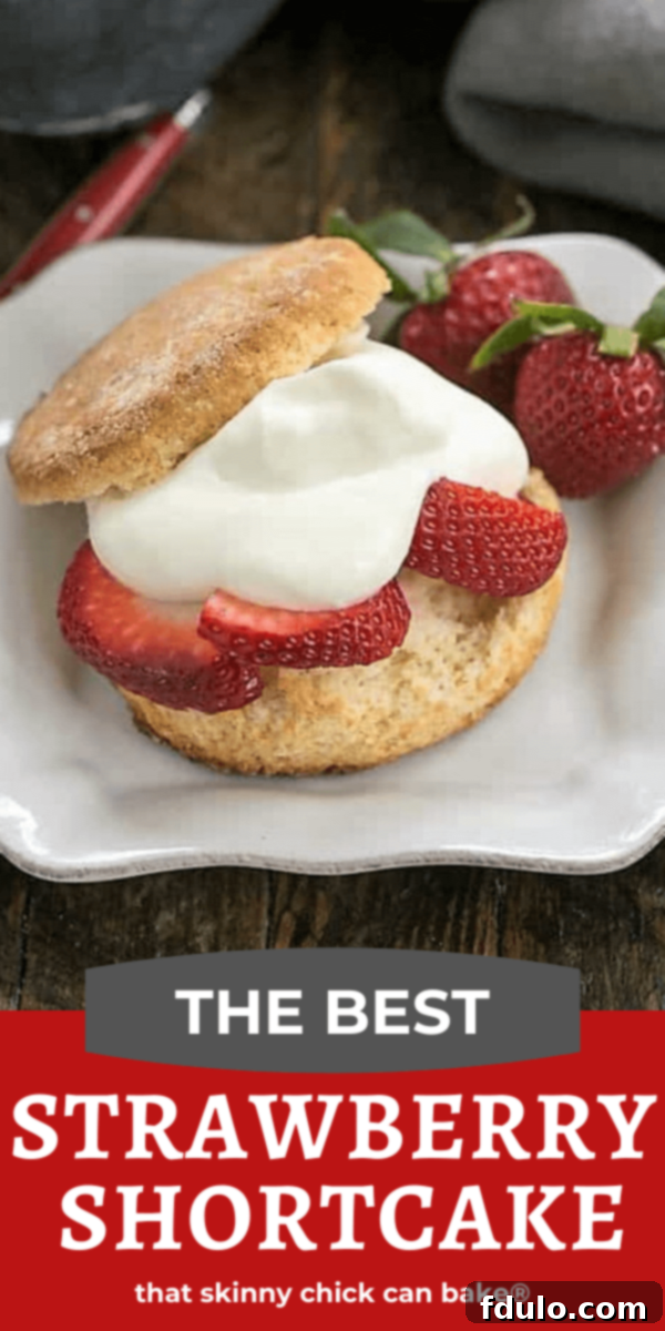 strawberry shortcake photo and text collage, highlighting the key features and deliciousness.