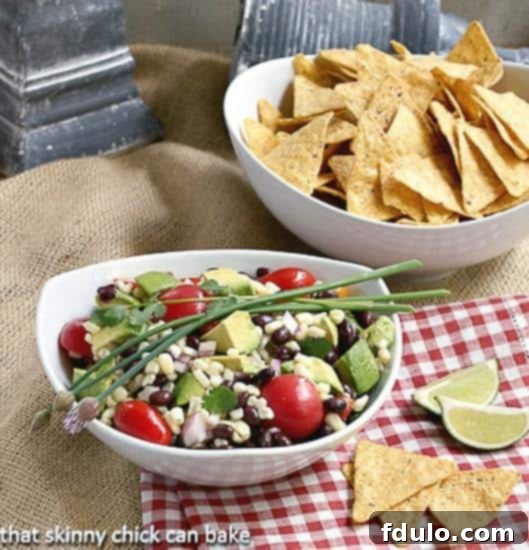 Black Bean and Avocado Sa