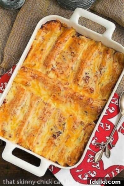 Overhead view of Mexican Manicotti