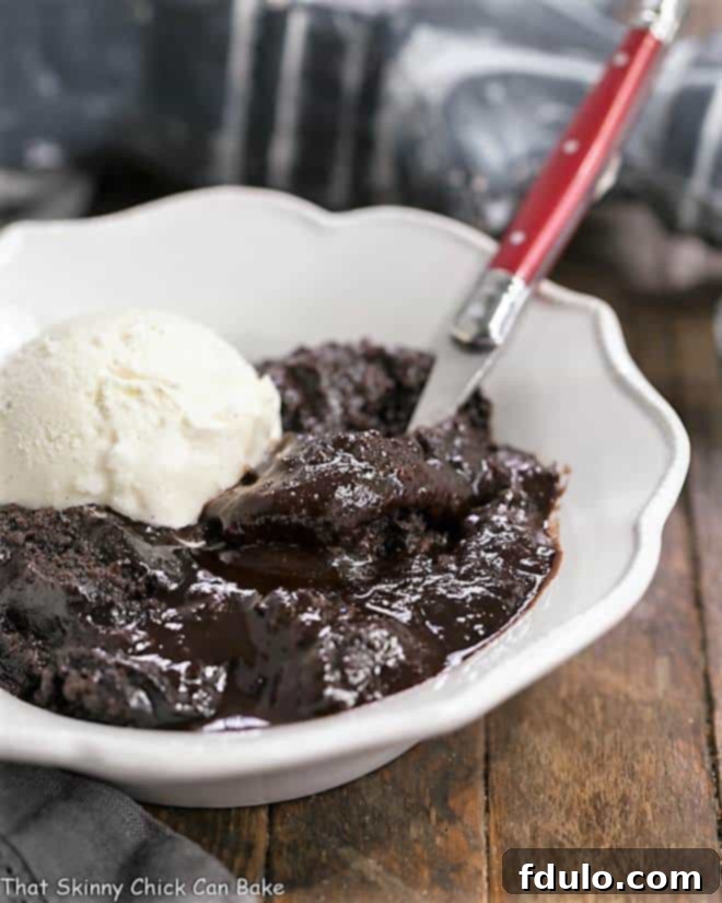 Hot Fudge Pudding Cake - When brownies and pudding collide!