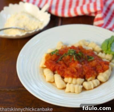 Ricotta Gnocchi with Marinara